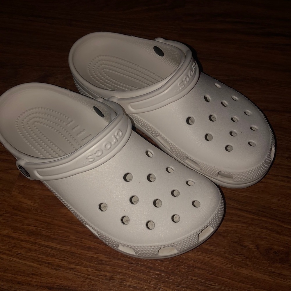White crocs